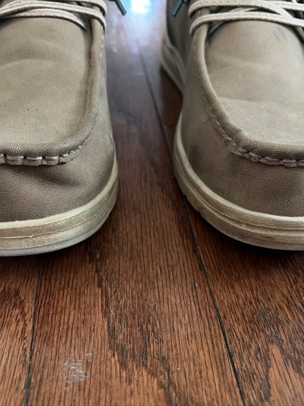 Men’s Size 11EE Brown Hey Dude shoes